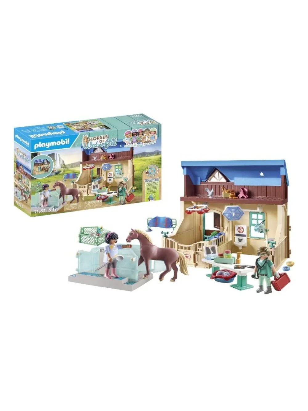 Playmobil Horses Of Waterfall 71352 Playset 164 Pieces For Ages 5-12
